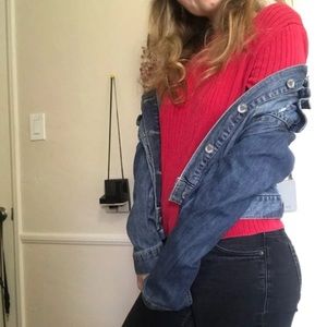 THRIFTED red sweater